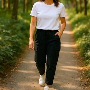 The North Face | Women's Performance Outdoor Black Cargo Pants Size XL‎ Gorpcore